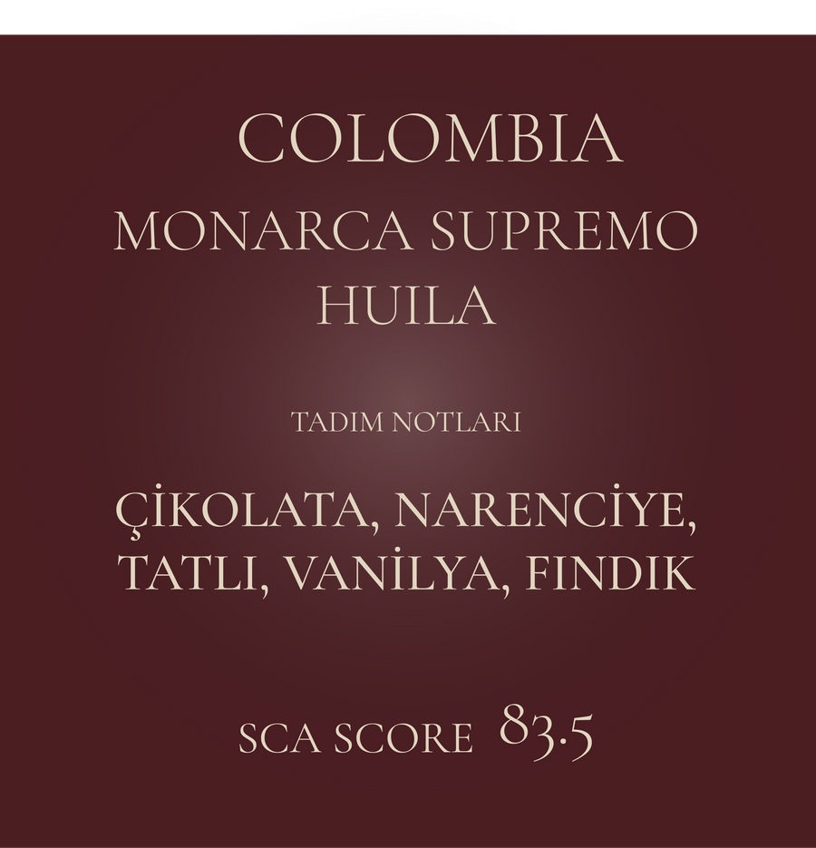 ORIJIN - COLOMBIA -Monarca Supremo (Huila, Washed)