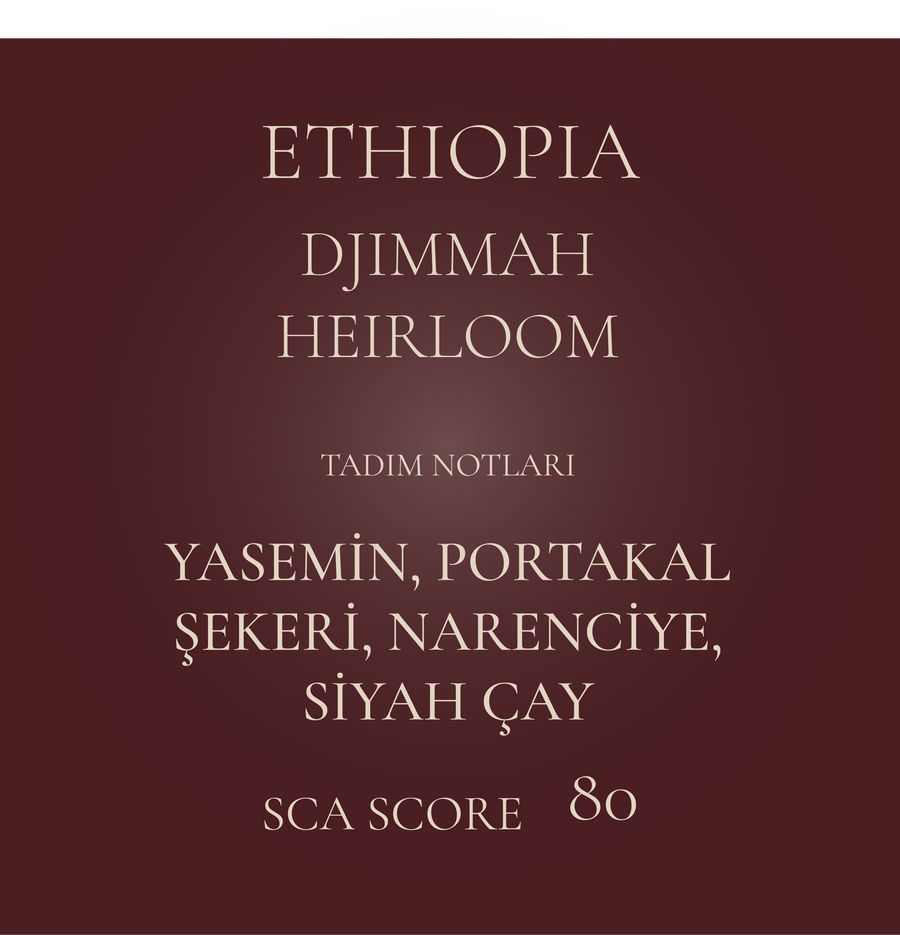 ORIJIN - ETHIOPIA Djimmah Natural