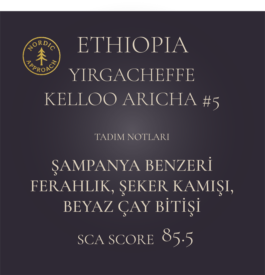 Signature - ETHIOPIA Yirgacheffe Kelloo Aricha #5 (Organic) – Washed