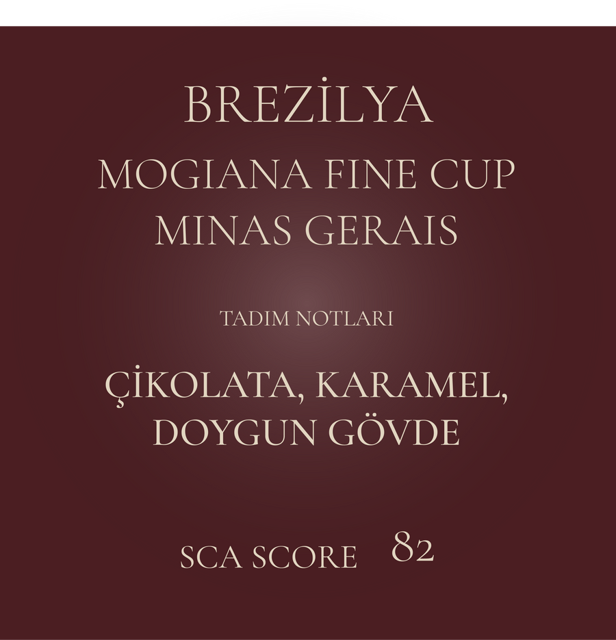 ORIJIN - BREZİLYA Mogiana Fine Cup - Minas Gerais