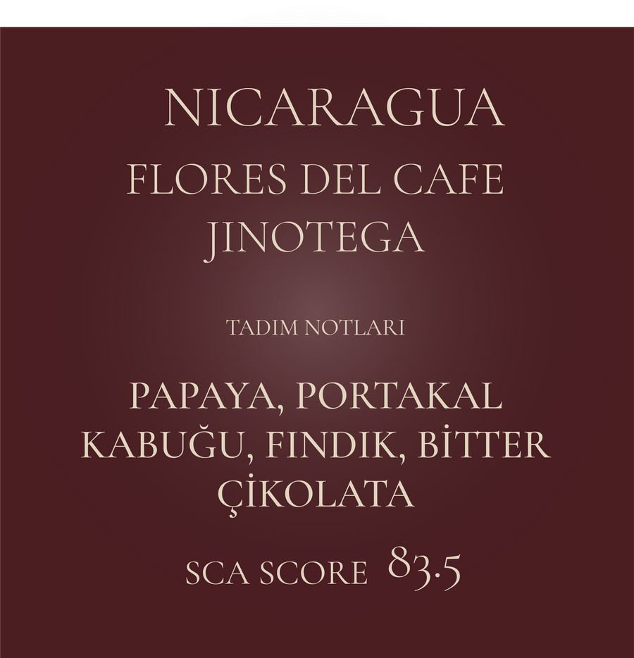 ORIJIN - NICARAGUA Flores del Café - Jinotega