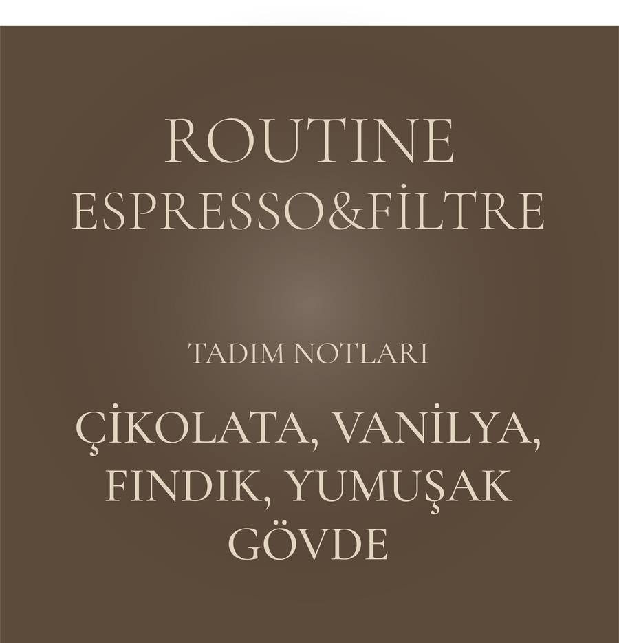 CLASSIC - ROUTINE - ESPRESSO&FILTRE